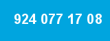 924 077 17 08 924 077 17 08